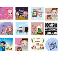 AMPAU WALLET | EID COIN BOX RANDOM PICTURE UK 9 X 9 CM | Price PER piece Coin Purse