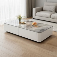 Easy to Clean TV Cabinet and Coffee Table Set Scratch Resistant TV Stand and Coffee Table Set Ample 