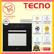 Tecno Built-in Oven (TBO 630) 6 Multi-Function (56L) / Installation Available