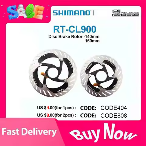 Shimano RT CL900 ice Technology Brake Disc Center Lock Disc Rotor Road Mountain Bikes Disc CL900 140