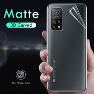 Xiaomi Mi 9T 10T 11T 12T 13T 11 Lite Poco F2 F3 F4 M3 M4 X3 X4 X5 Pro 5G Redmi Note 8 9 9S 10 10S 10C 11 11S 12 13 Back Matte Hydrogel Film Full Cover Screen Protector