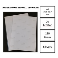 Professional A4 180 GSM PHOTO PAPER / PAPER
