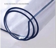 軟玻璃桌布軟PVC透明桌布防水長方形桌布墊廚房防油桌墊