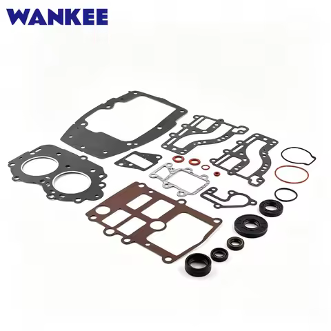 6E7-W0001 Gasket Kit For Yamaha Parsun Hidea 15HP 2-stroke Outboard Engine 6E7-W0001-A1