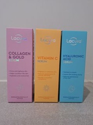 🇬🇧 Lacura Collagen & Gold/  Vitamin C /  Hyaluronic Acid 精華