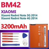 High Capacity Long Lasting Fast Charging Phone Battery BM42 3200mAh for Redmi Note 3G 4G 2014
