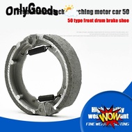 ONLYGOODSS Scooter E-bike Drum TB50 Brake Pad Motorcycle Disc Brake Spring TB50 AG5 Brake Shoe Block
