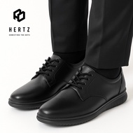 Hertz - Men's Formal Shoes H 4851 Hertz Brand Black Work College School Invitation Loafers