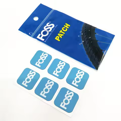 6-PCS FOSS Inner Tube Patch 16/18/20/24/26/27.5/29 Inch 700C Road Bicycle Mountain Bike Tube Repair 