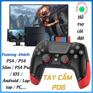 [New 2023] Tay Cầm Chơi Game Không Dây Bluetooth P06 Tay Cầm Chơi Game Điện Thoại chơi Fifa Online4 
