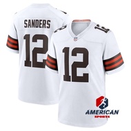 Men's 2025 NFL Cleveland Browns Shedeur Sanders White Limited American Football  Jersey