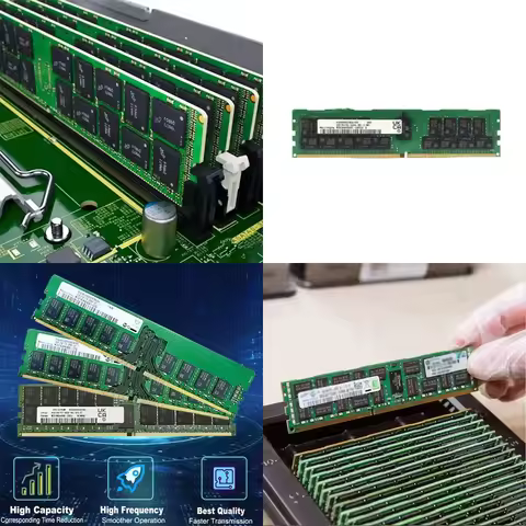 96GB DDR5 5600MHz ECC RDIMM 2Rx4 EC8 10x4 for Server Memory RAM Module for Dell IBM Fujitsu Supermic