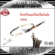 Heating Plate Heating Fs-800 Repair Kit / Element Heating Wire Hand Impluse Sealer FS 800 HL