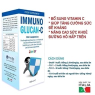 SIRO UỐNG IMMUNO GLUCAN-C HỖ TRỢ TĂNG CƯỜNG SỨC ĐỀ KHÁNG CHO TRẺ CẢI THIỆN TÌNH TRẠNG ỐM VẶT NÂNG CA