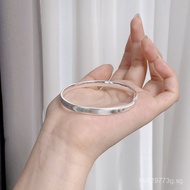 Popular9999Cat Eye Sparkling High-End Feel24k Pure Silver Bracelet Fashionable Plated Versatile Wome