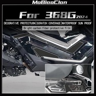 For ZONTES ZT368G 368 G 368g 2024 6D Motorcycle carbon fiber stickers film decoratin and waterproof 