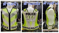 เสื้อกั๊กสะท้อนแสง แบบวี #เสื้อกั๊กจราจร #เสื้อกั๊กจราจรตำรวจ #เสื้อตาข่าย