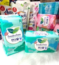 Băng vệ sinh Laurier Fresh&Free mỏng cánh (20 miếng)