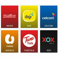 Fast Reload🔥 RM5 Prepaid Topup For Celcom UMobile Hotlink Red One Tunetalk XOX Digi