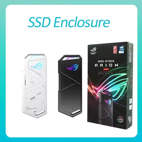 ROG Arion Standard Edition M.2 NVMe SSD Enclosure Clean Lines Aluminum USB-C External Drive Housing