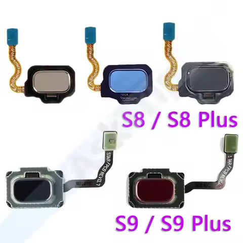 Aiinant Phone Back Button Finger Scanner Fingerprint Sensor Flex Cable For Samsung Galaxy S8 S9 Plus