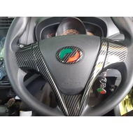 Perodua Axia 2014-2022 Carbon Set Cover Garnish Interior Accessories