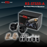 RS RACING SPORT (RS-STS55-A / B) Surface Mount Car Speaker Pillar Mounting Tweeter Full Range Speake