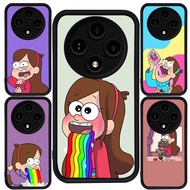 Case for Xiaomi Redmi 14C POCO A3X X3 X7 A3 C75 C61 NFC Pro 5G Silicone Black M-40 Gravity Falls Mab
