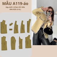 HARD PAPER PRE-CUT DRESS A119