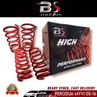 🔥BS🇲🇾 Height Performance Sport Coil Spring (Perodua Myvi 05-16)