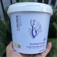Purple Hair Bleaching Powder De-Yellow Color, Brightens Hair Color Up to 7 Levels Elgon Ultra Violet