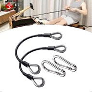 [fineblueua] 2 Pieces Gym Extension Cable, Stainless Steel Cable, Fitness Device Extension Cable, fo