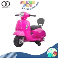 KOOPERS Original Mini Vespa 6V Electric Ride On Tutu Pink