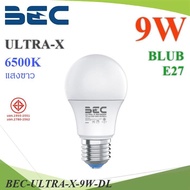BEC ULTRA-X LED Bulb E27 Screw Socket Size 9 Watts White Light 6500K