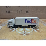 DIECAST LORI TRELER FedEx express 1/64