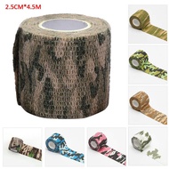 Self-Adhesive Bandage Elastic Non Woven Fabric Bandage Wrap Tape Sports First Aid Gauze Tape Camoufl