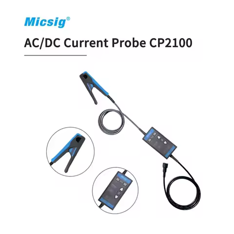 Micsig CP2100A CP2100B AC/DC current probes For oscilloscopes BNC interface 2.5MHz 10A/100A maximum 