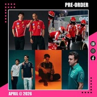 <設面交/寄運> 26年4月緊急預訂！2026 F1各大車隊隊服！Puma Adidas 全新有牌 BNWT 法拉利車隊 Scuderia Ferrari F1 Racing Team Driver 
