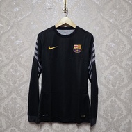 NK FCB FC BARCELONA MATCH MEN'S GOAL KEEPER LONG SLEVEES DRI-FIT FOOTBALL AUTHENTIC PLAYER ISSUE - 8