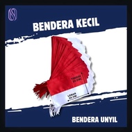 MERAH Small Red and White Flag Unyil Flag Motorcycle Flag