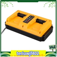 【●TI●】EU Plug 90W Fast Charging for  18v 20v Battery Charger- Rapid Charger 2 Ports for  Models DCB2