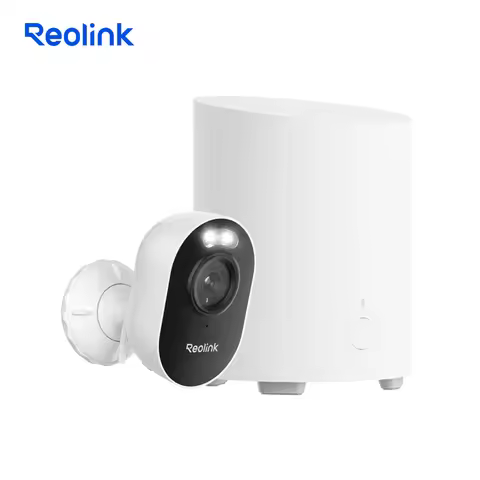 Reolink 2K Plug-in WiFi Security Camera Smart AI Detection 2-Way Talk Siren Alarm Hub Mini Centraliz
