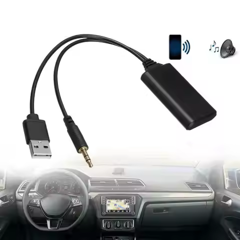 For BMW E90 E91 E92 E93 Adapter Bluetooth 5.0 Radio AUX Accessories Wireless