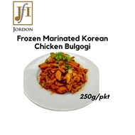 [Jordon] Korean Frozen Marinated Chicken Bulgogi 250g x 3 pkts