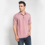 MERAH LGS - T-Shirt CasualPOLO - Check - Red - Regular Fit - CTS.224.M2649.02.C C C C