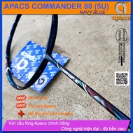 [Apacs Commander 80 Navy Blue Badminton Racket- 5U]