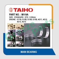 Taiho Main Bearing STD Size M119A for Proton Exora Gen2 Gen 2 Persona Saga Iswara 12V Waja Wira Satr
