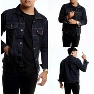 👩‍❤️‍👨🛍🇲🇾Slim Men Denim Jeans Jacket Men Clothes Cowboy Male Jacket Jaket Denim Lelaki Men Jeans Out
