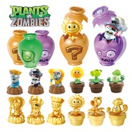 Genuine 12 Style Plants VS Zombies 2 Surprise Box Jar Set Toys Peashooter SunFlower Pharaoh Zombie Game Figure Doll Model Toys