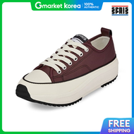 Spris X Bestx Womens High Star 2 4cm Height-Increasing Sneakers /Flats /Athletic Shoes_Wine